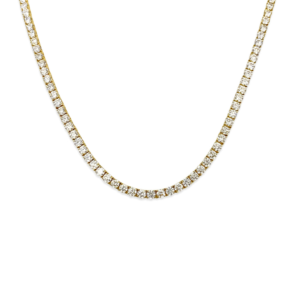 23CT VVS Diamond Tennis Necklace - Pristine Diamonds