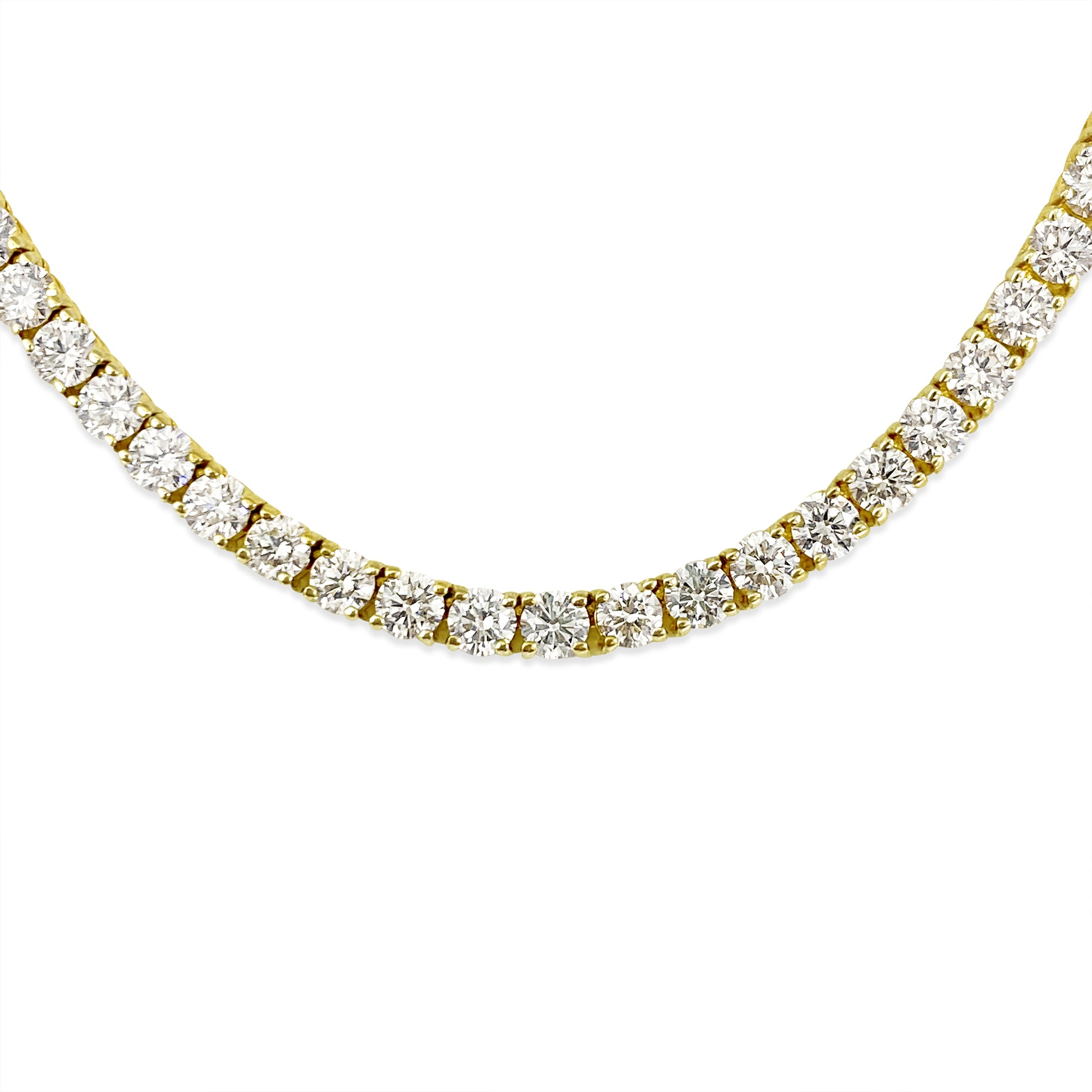 23CT VVS Diamond Tennis Necklace - Pristine Diamonds