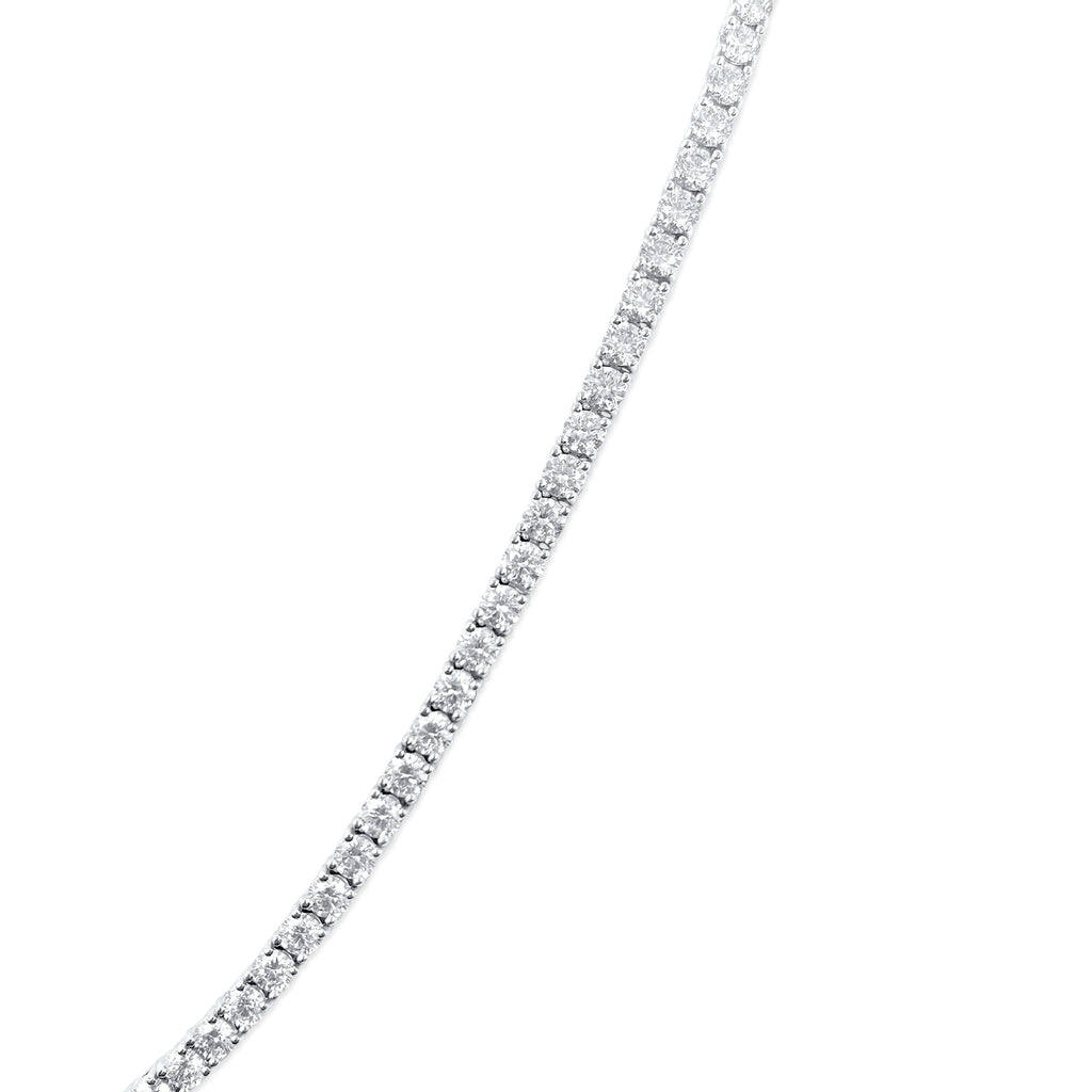 16ct VVS Diamond Tennis Necklace Unisex - Pristine Diamonds