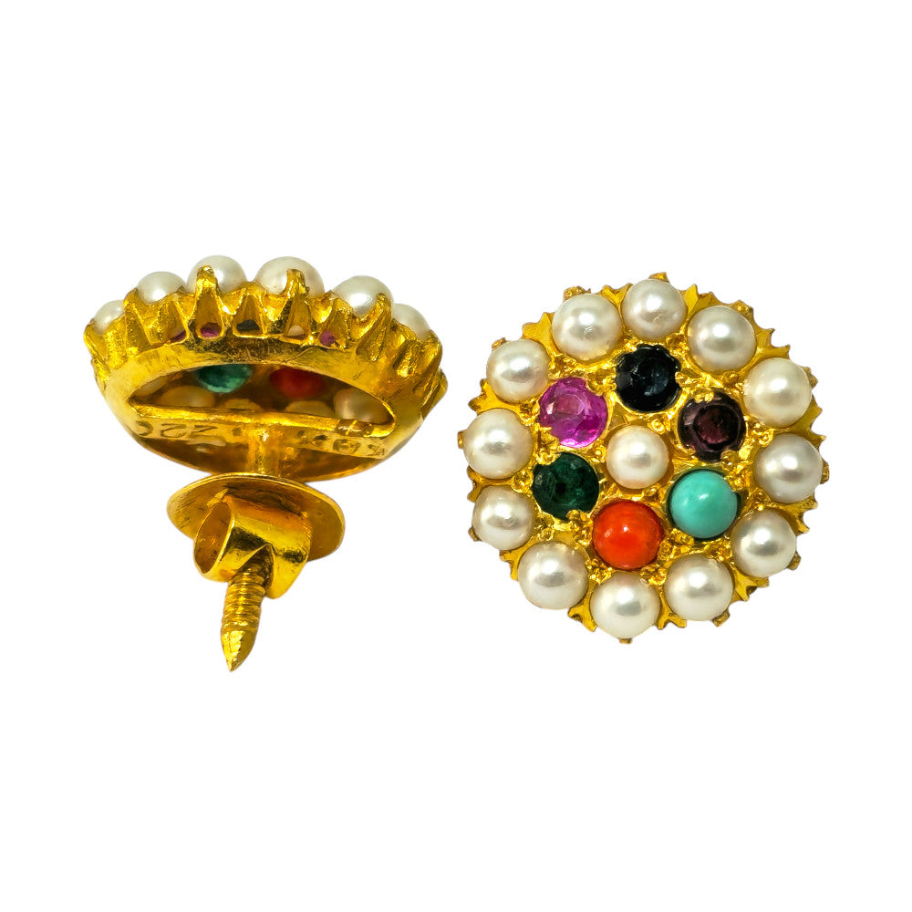 Vintage Fancy Shaped Tanzanite & Diamond Ring