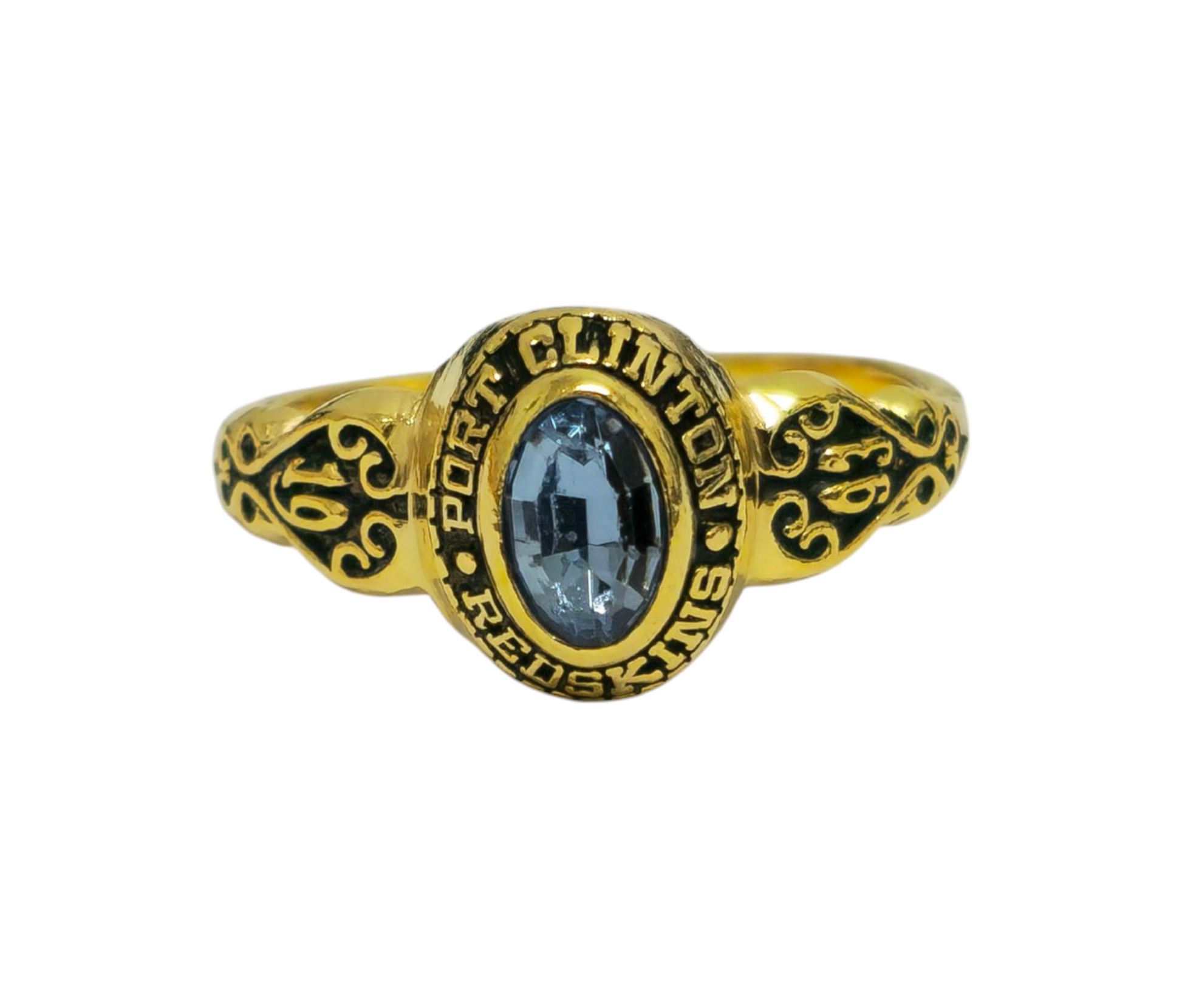 Vintage championship ring with Tanzanite