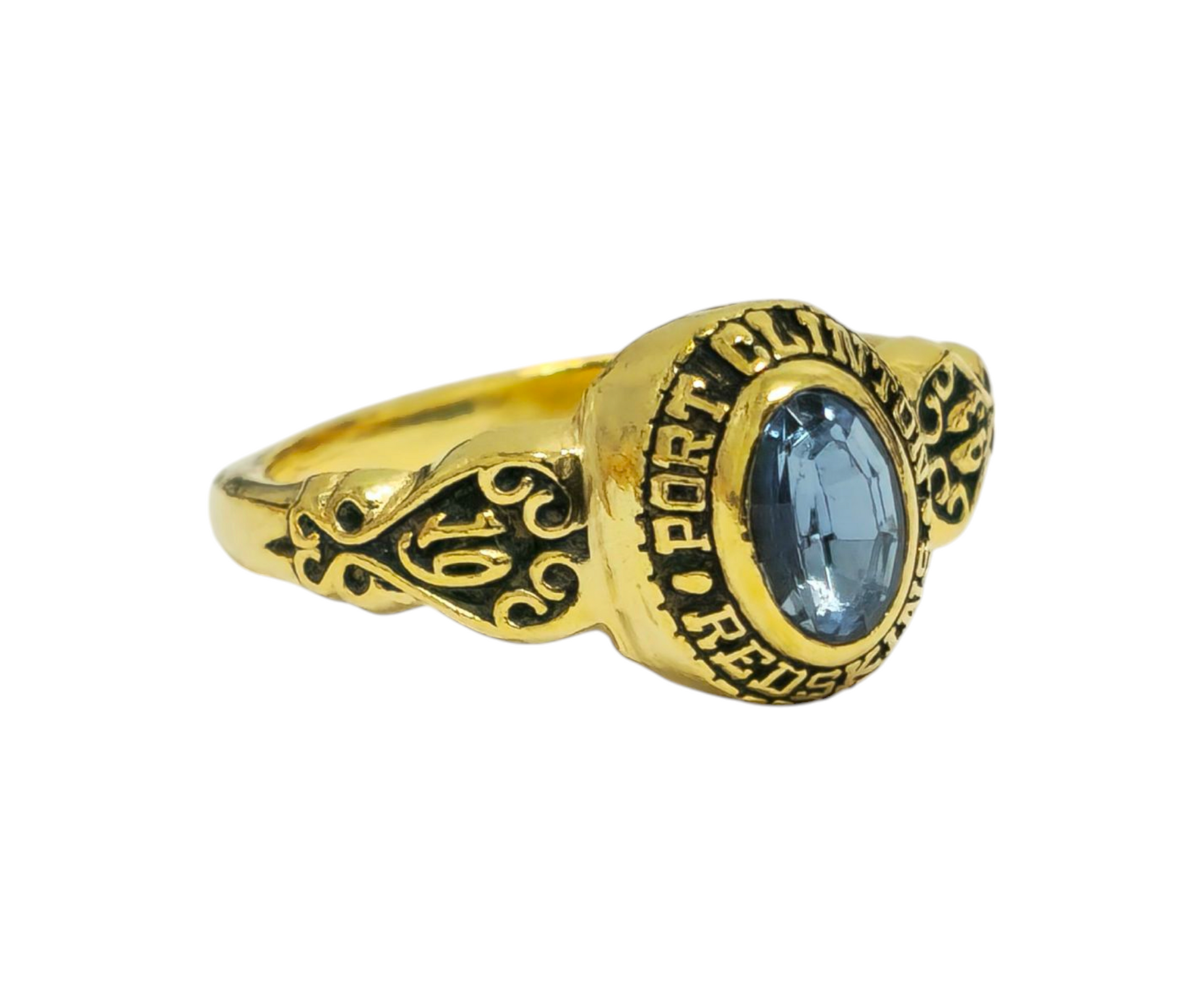 Vintage championship ring with Tanzanite