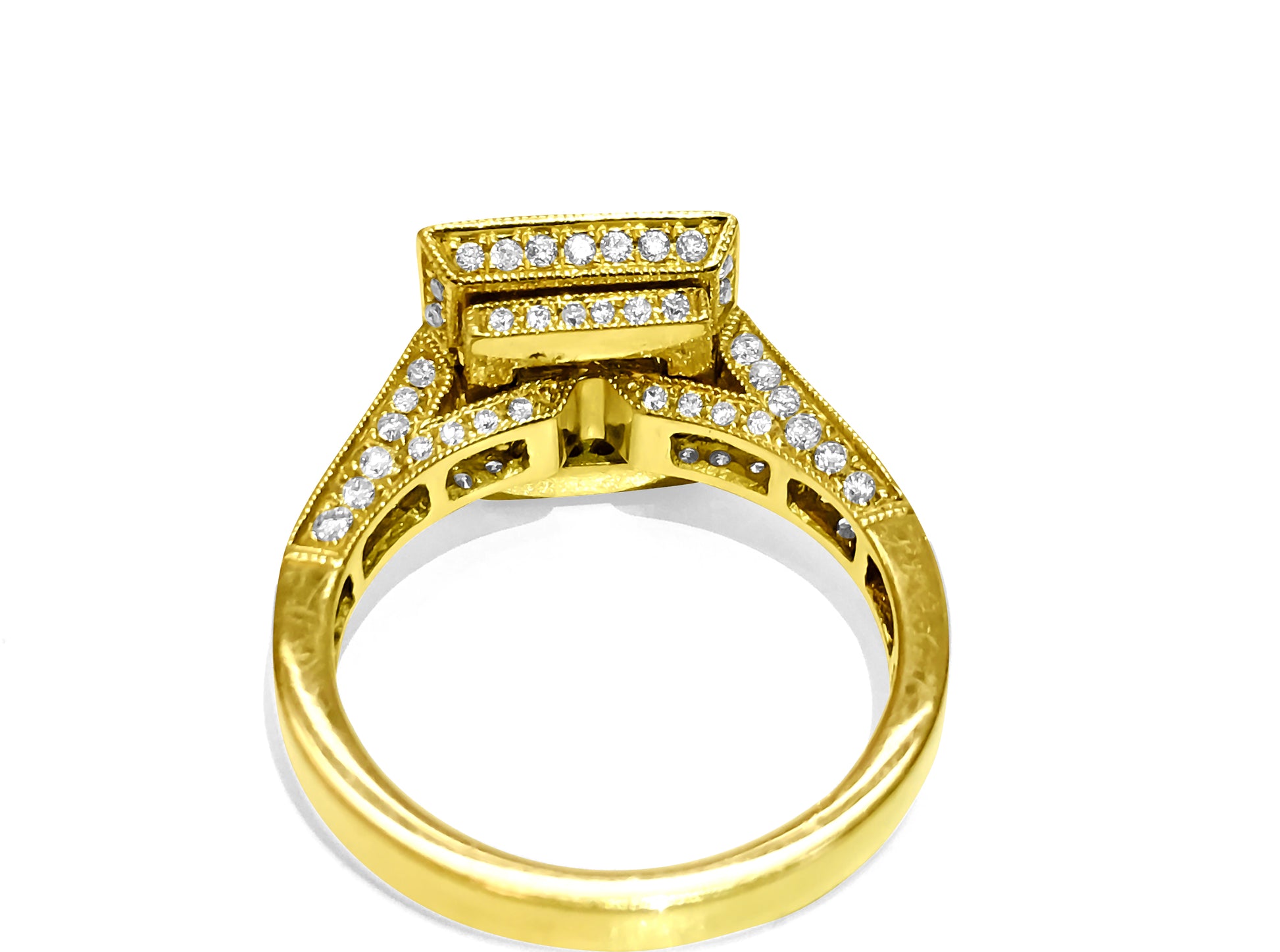 Collectible Aquamarine Ring in 14k Yellow Gold