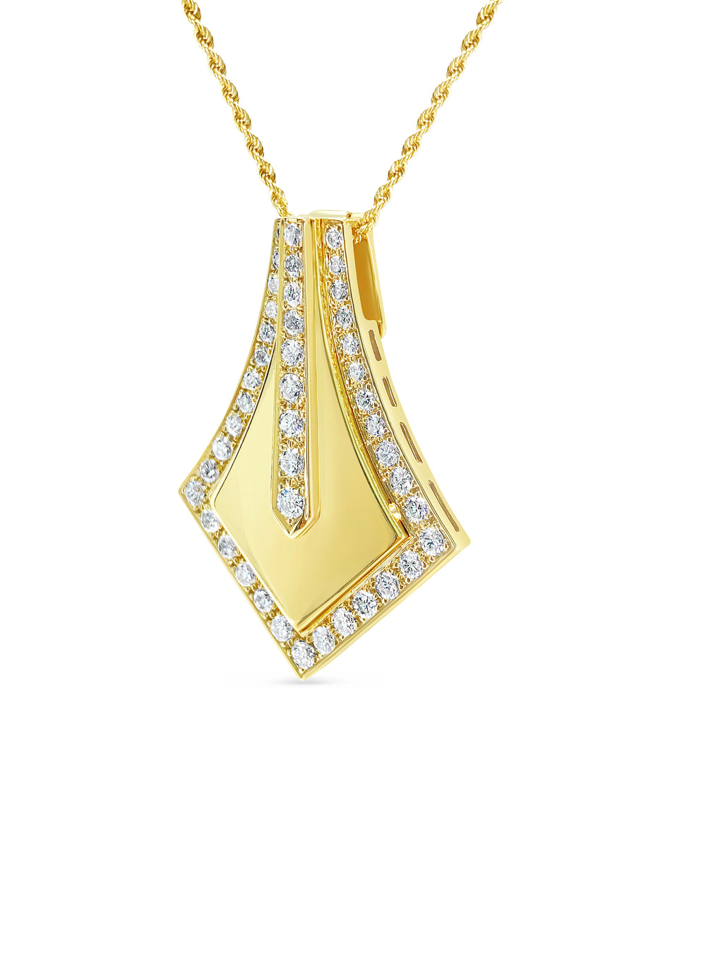 Vintage 3.04 Carat Diamond Pendant For Her - Pristine Diamonds