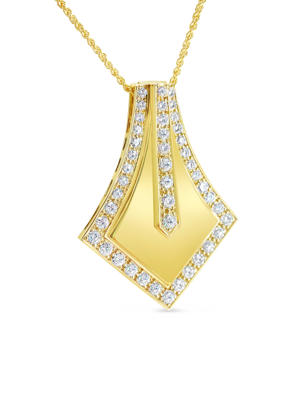 Vintage 3.04 Carat Diamond Pendant For Her - Pristine Diamonds