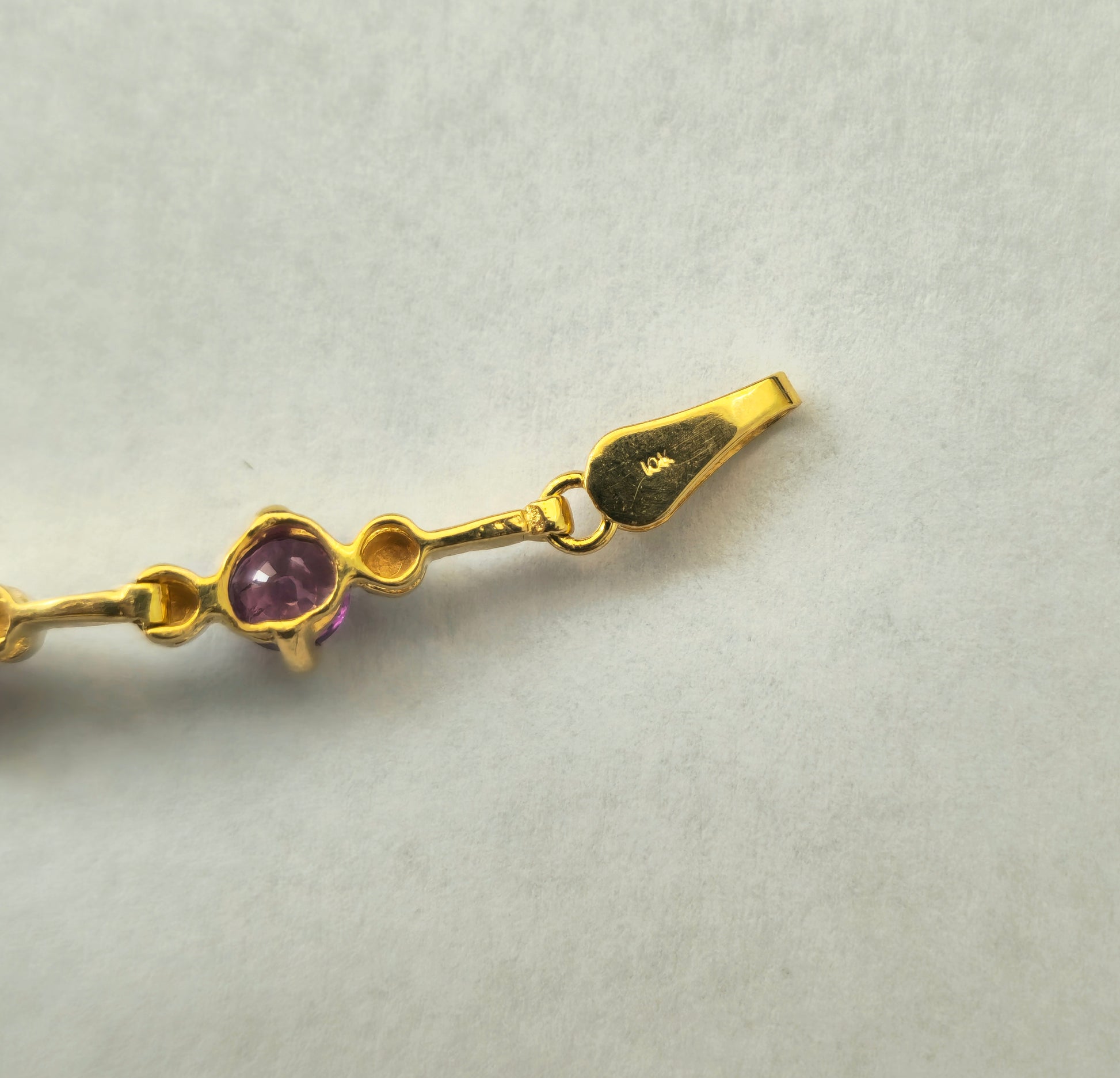 Natural 2.30 Carat Rubelite & Diamond cut Bracelet For Her - Pristine Diamonds