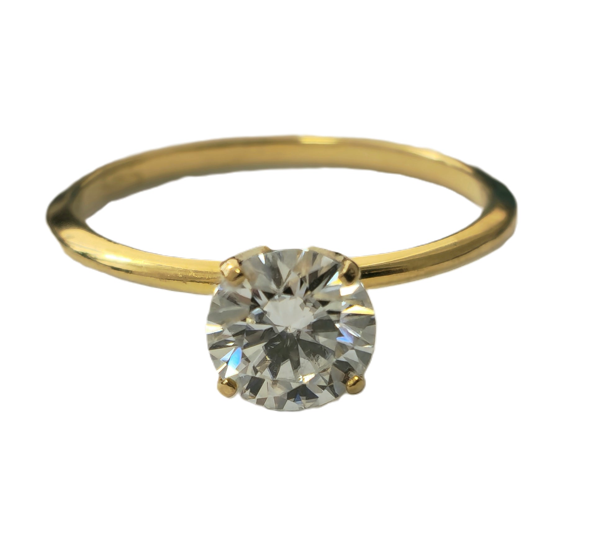 1 Carat Solitaire VS Clarity Diamond Wedding Ring - Pristine Diamonds