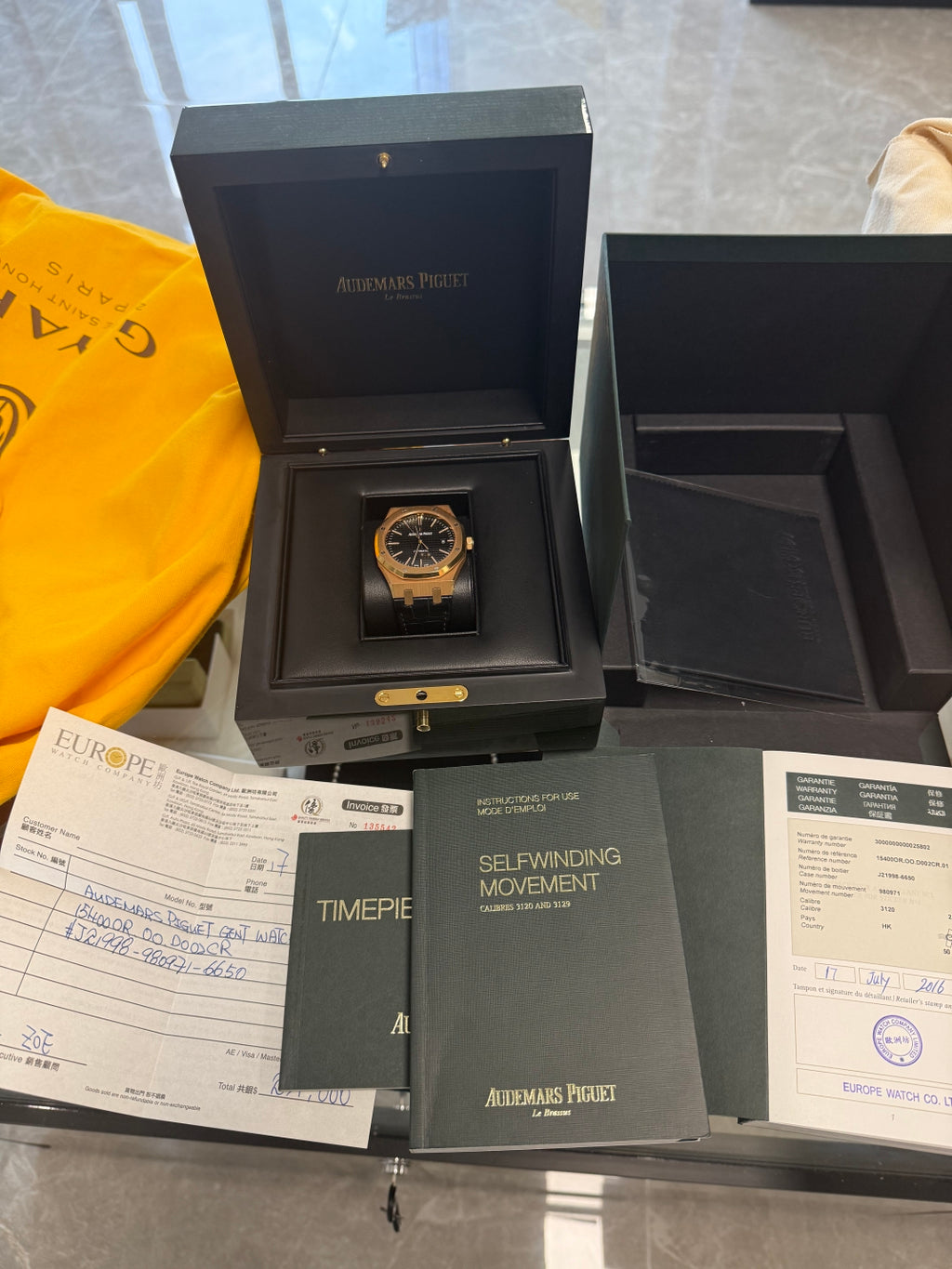 AudemarsPiguet15400 - Pristine Diamonds