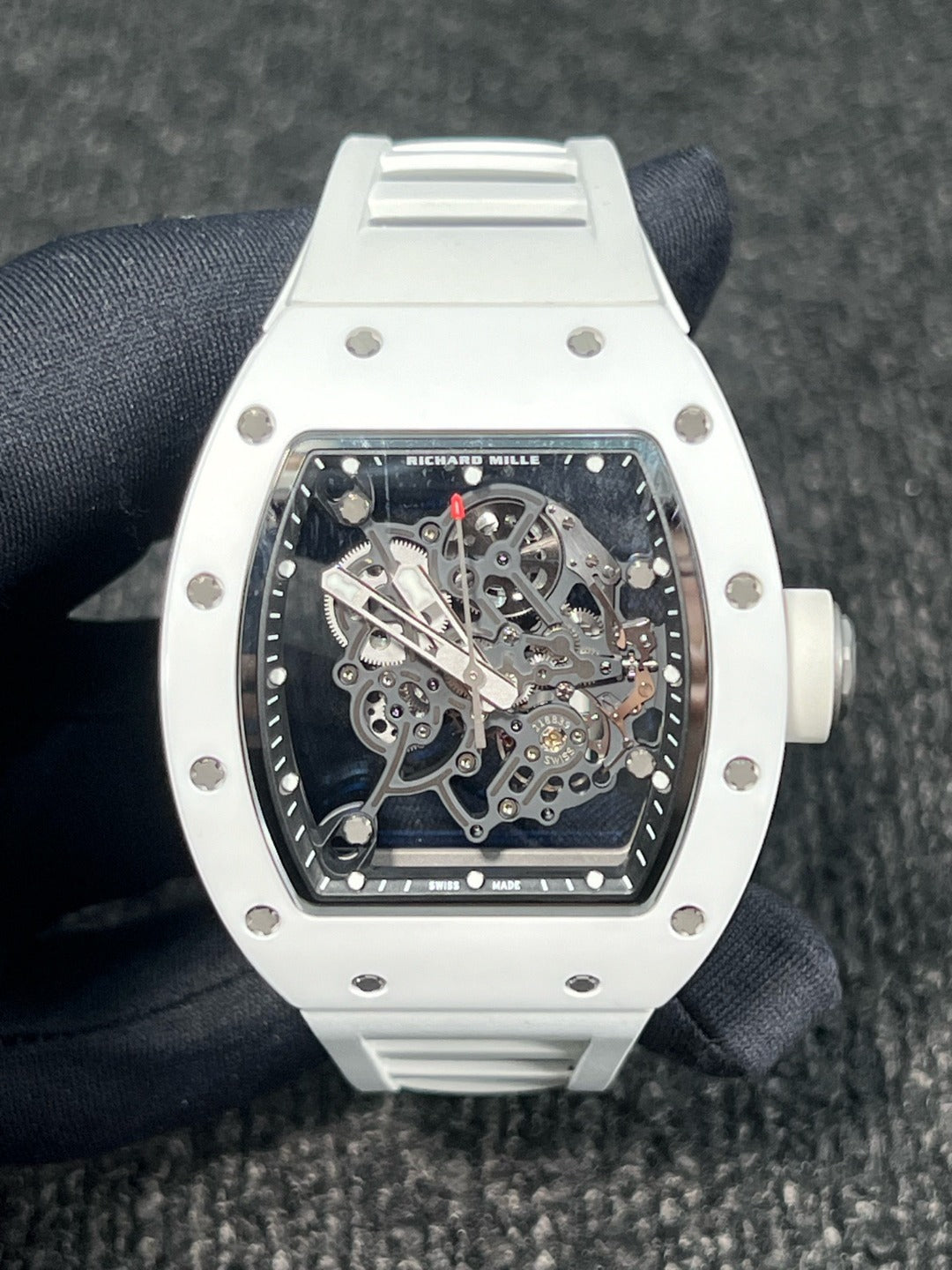 Richard Mille, 055 white ceramic