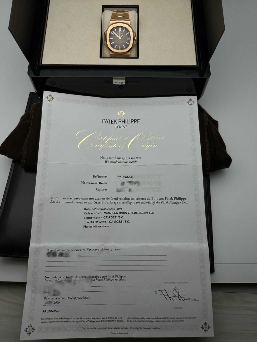 PatekPhilippe5711 - Pristine Diamonds