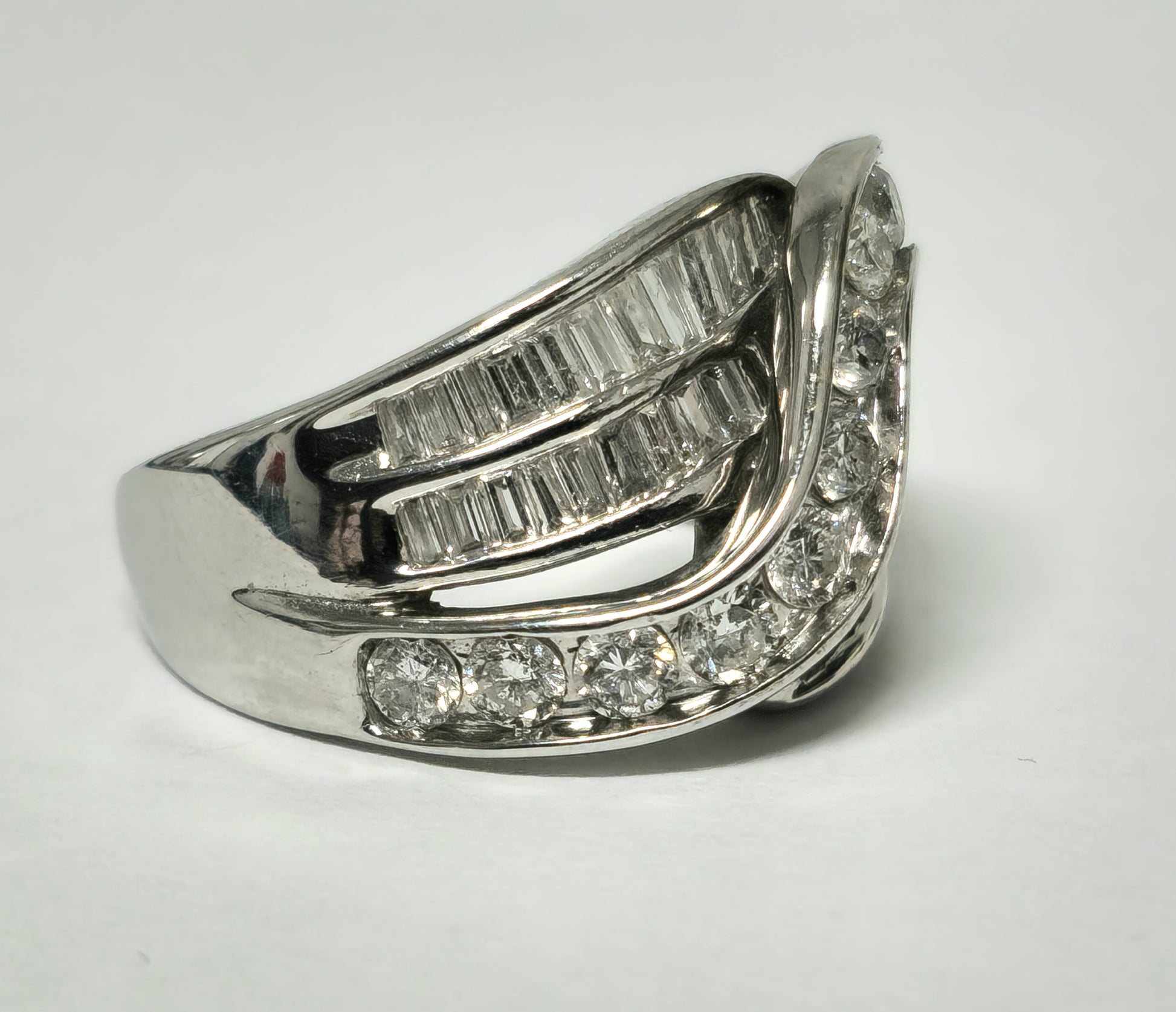 3.00 CT Brilliant Cut Diamond & 14K White Gold Ring - Pristine Diamonds