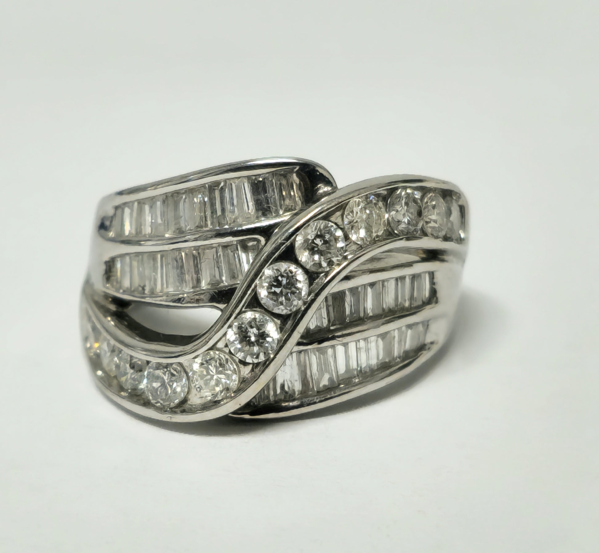 3.00 CT Brilliant Cut Diamond & 14K White Gold Ring - Pristine Diamonds