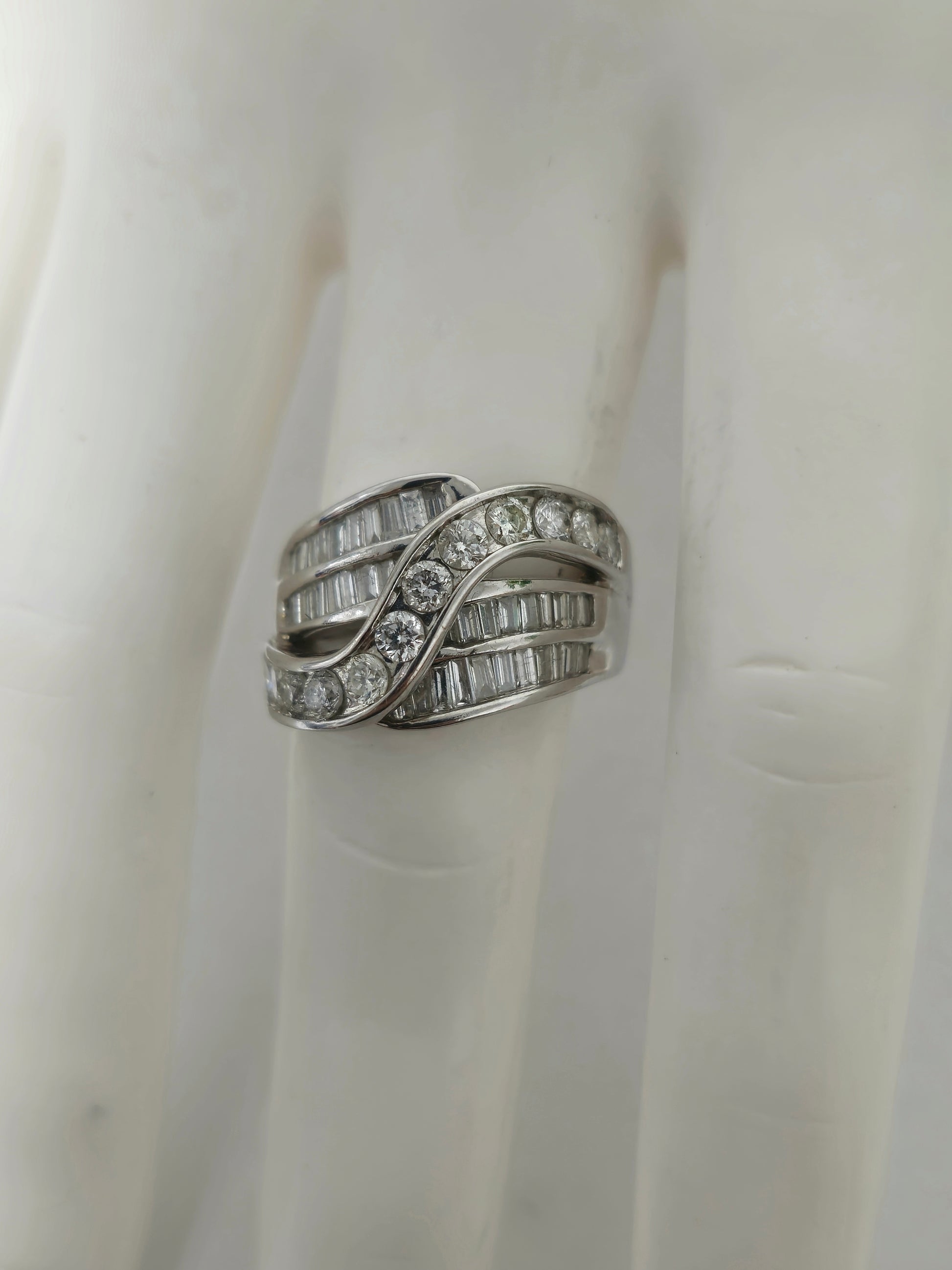 3.00 CT Brilliant Cut Diamond & 14K White Gold Ring - Pristine Diamonds