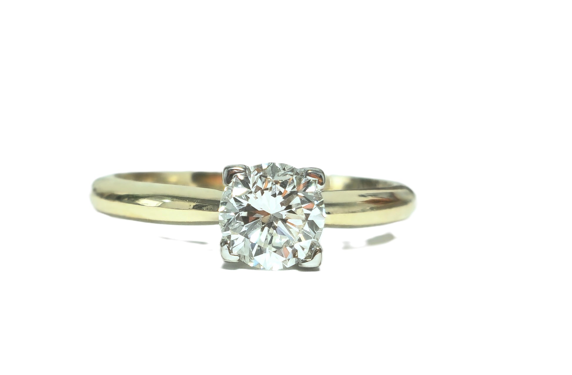 1.07 Carat Natural Diamond Engagement Solitaire Ring - Pristine Diamonds