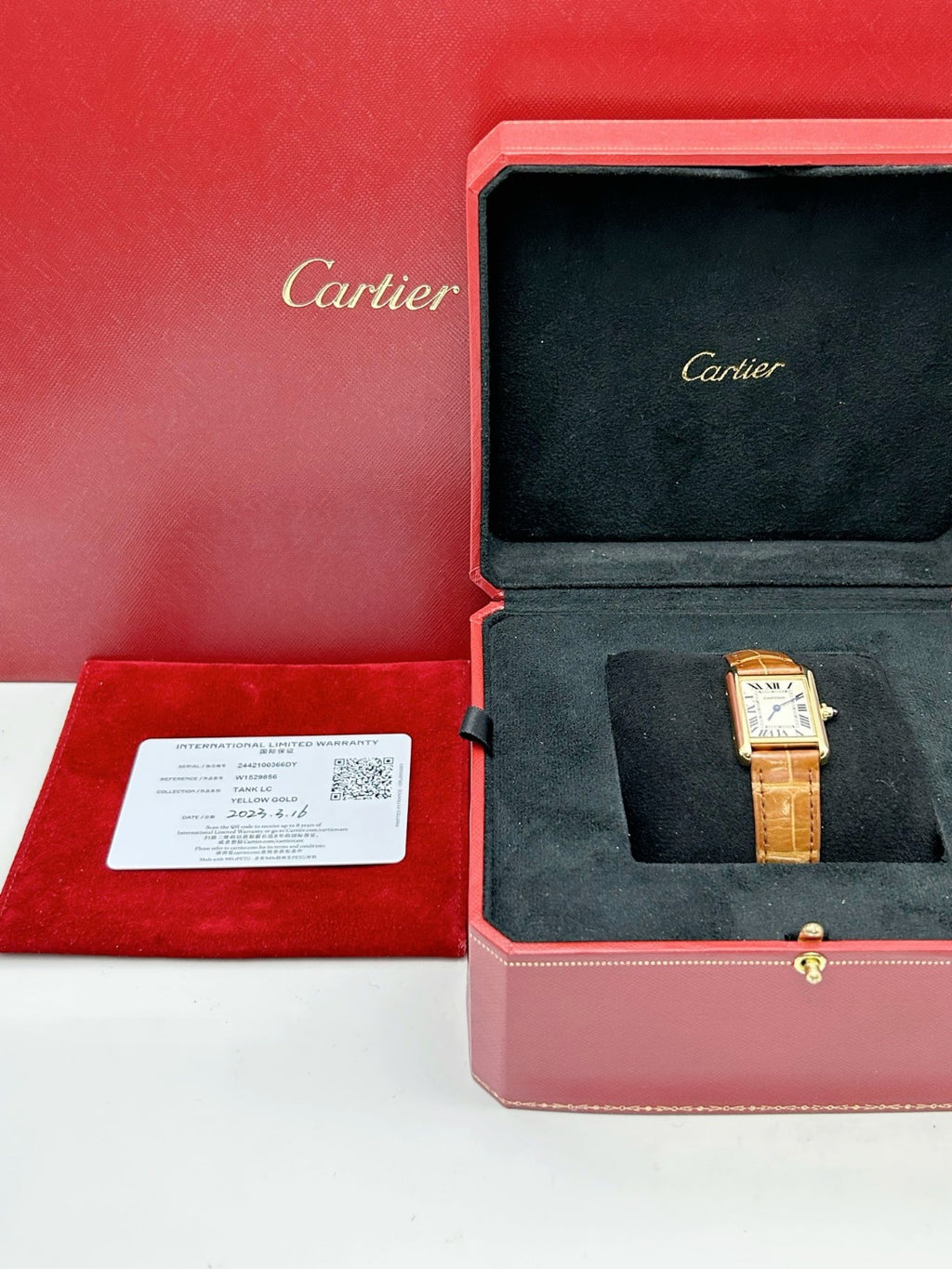 Cartier Tank series W159856