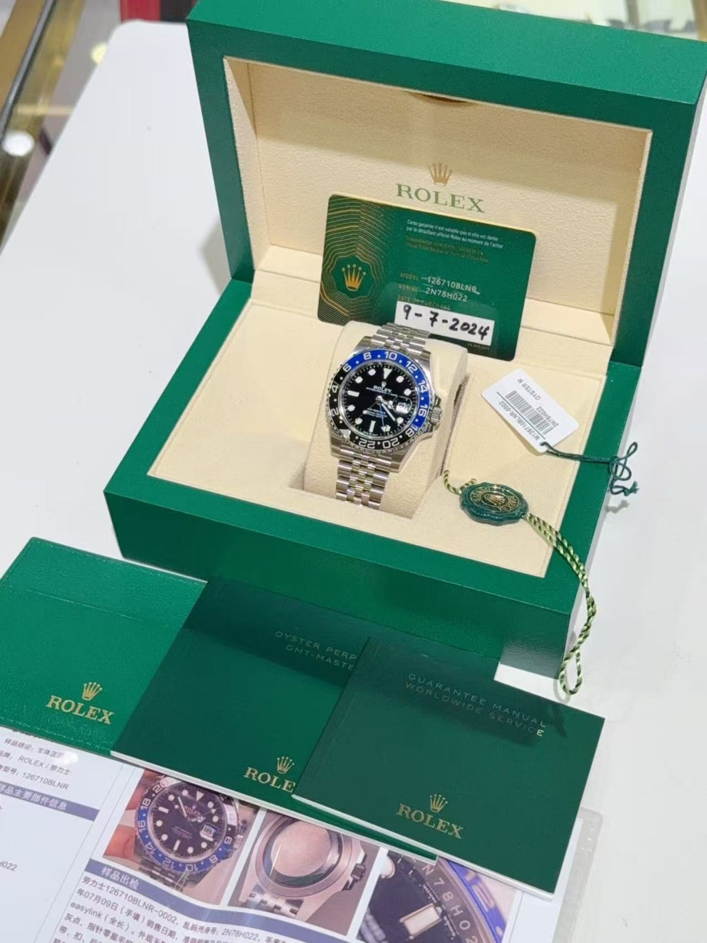 Rolex126710 - Pristine Diamonds