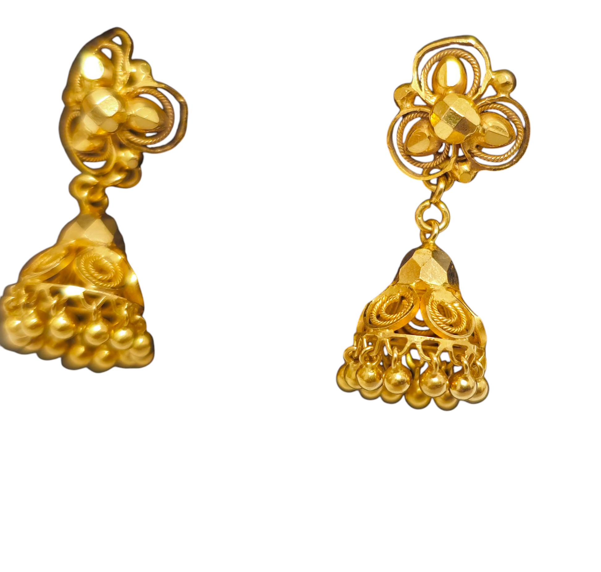 Middle Eastern/South Asian Gold Earrings