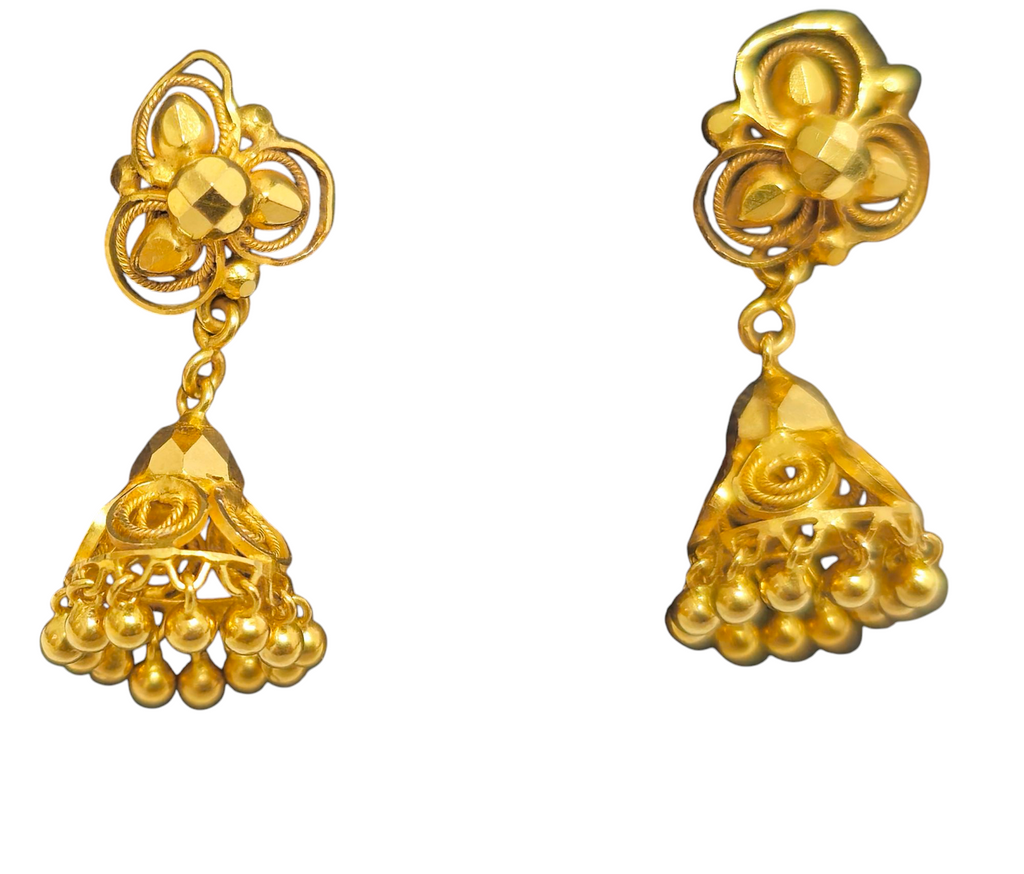 Middle Eastern/South Asian Gold Earrings
