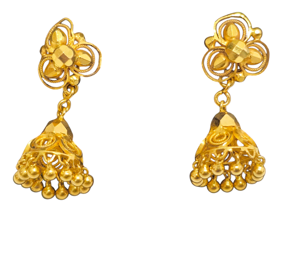 Middle Eastern/South Asian Gold Earrings