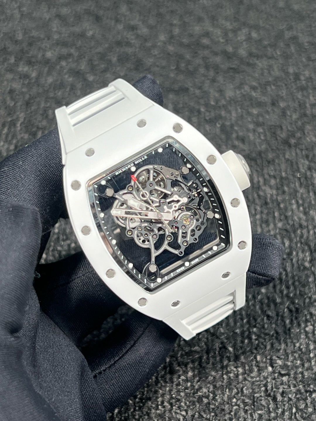 Richard Mille, 055 white ceramic