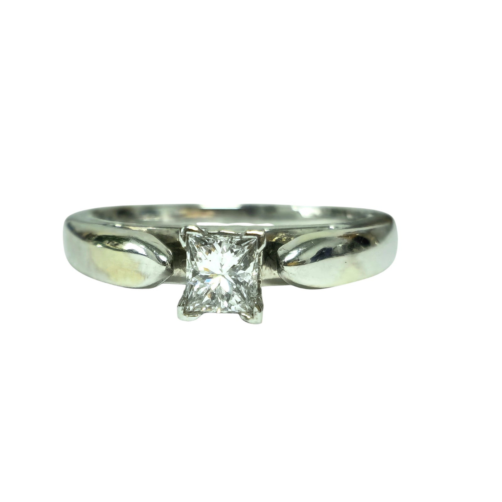 Mid Century 3.80 Carat Aquamarine & Diamond Ring
