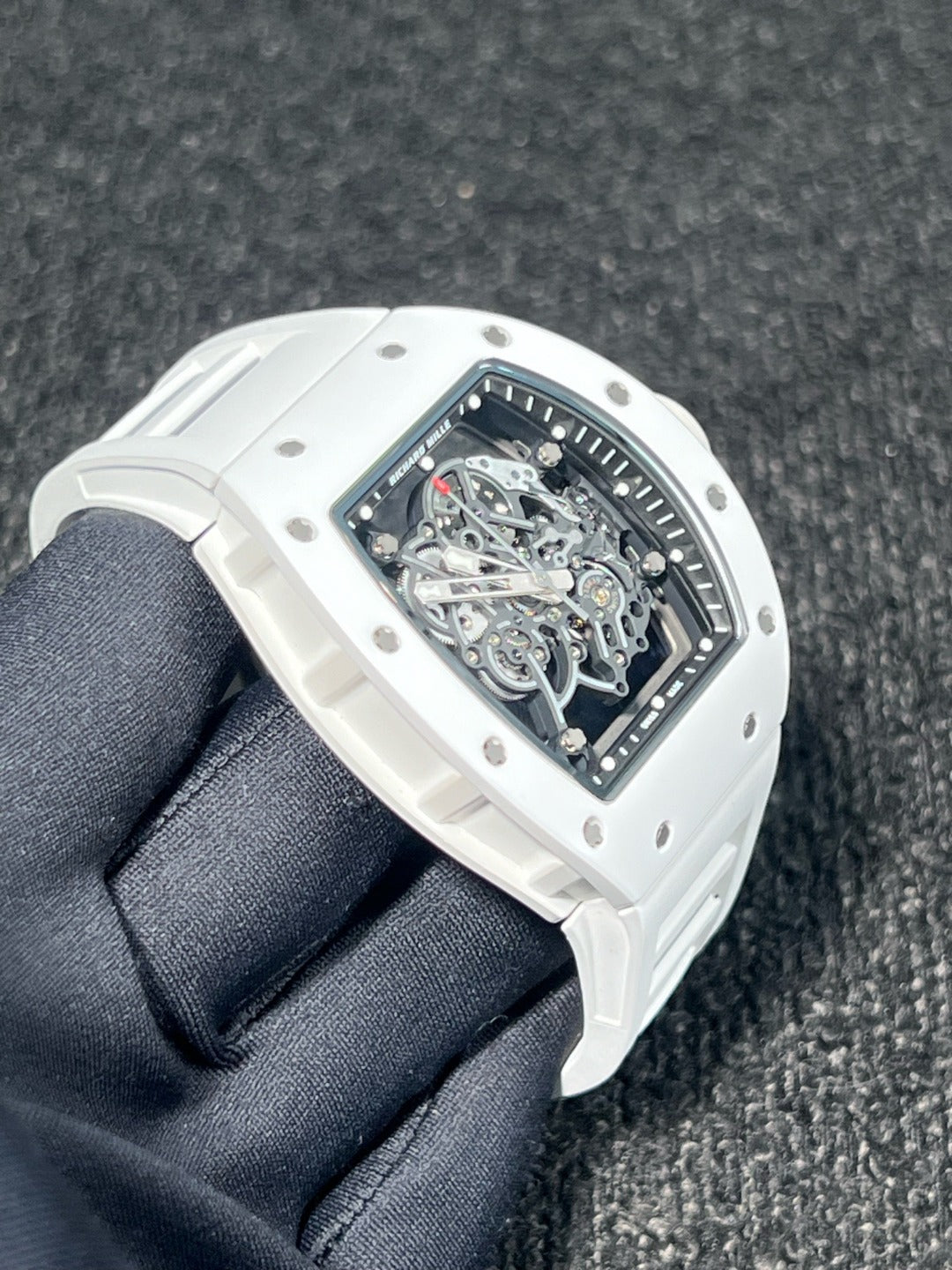 Richard Mille, 055 white ceramic