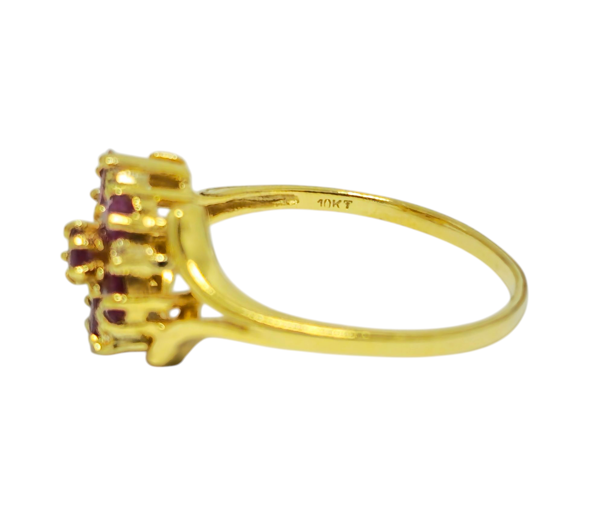 Late 20th Century 0.71ct Ruby & Diamond Ring For Her