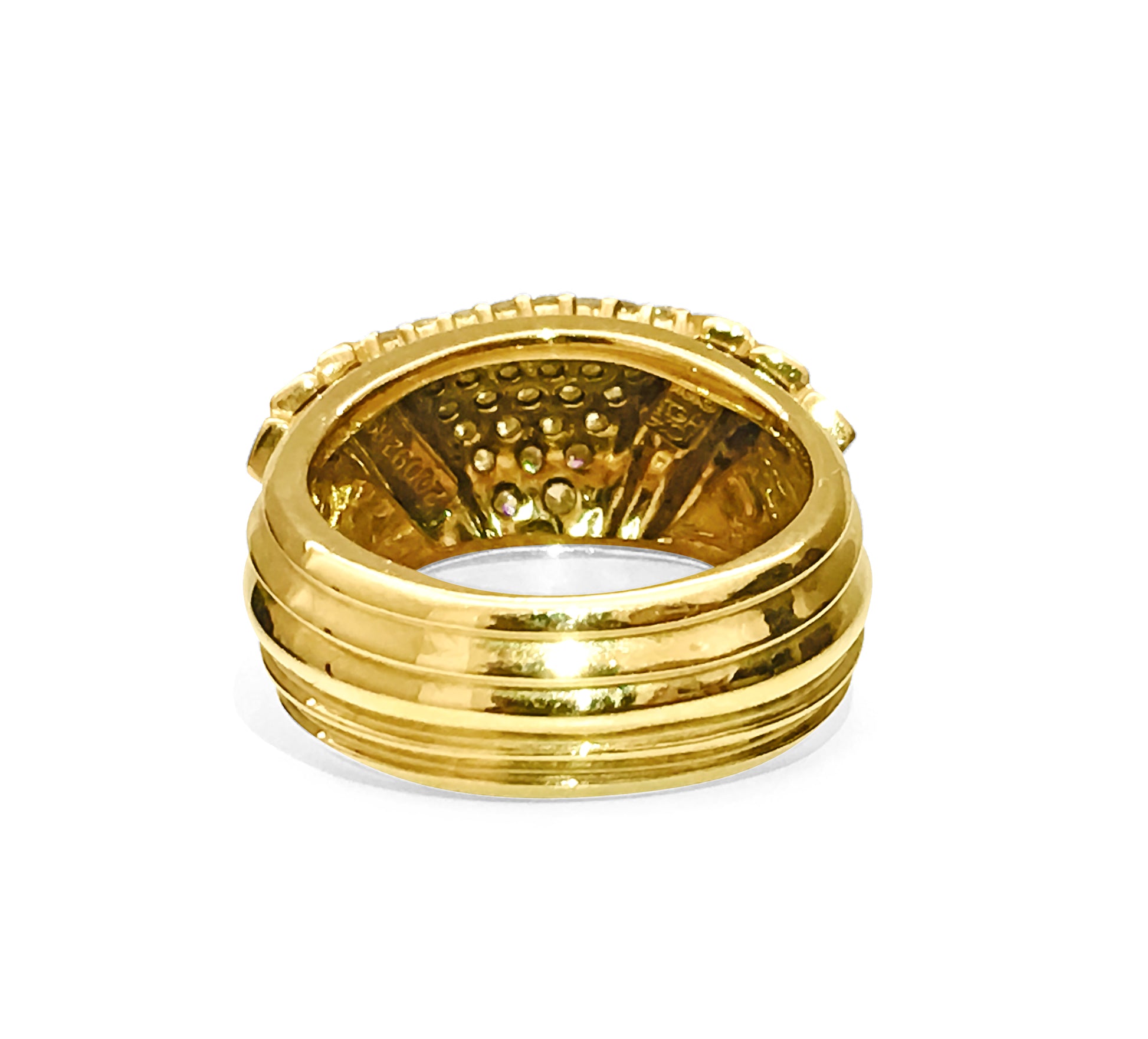 Vintage 3CWT Diamond Bracelet in 14k Yellow Gold