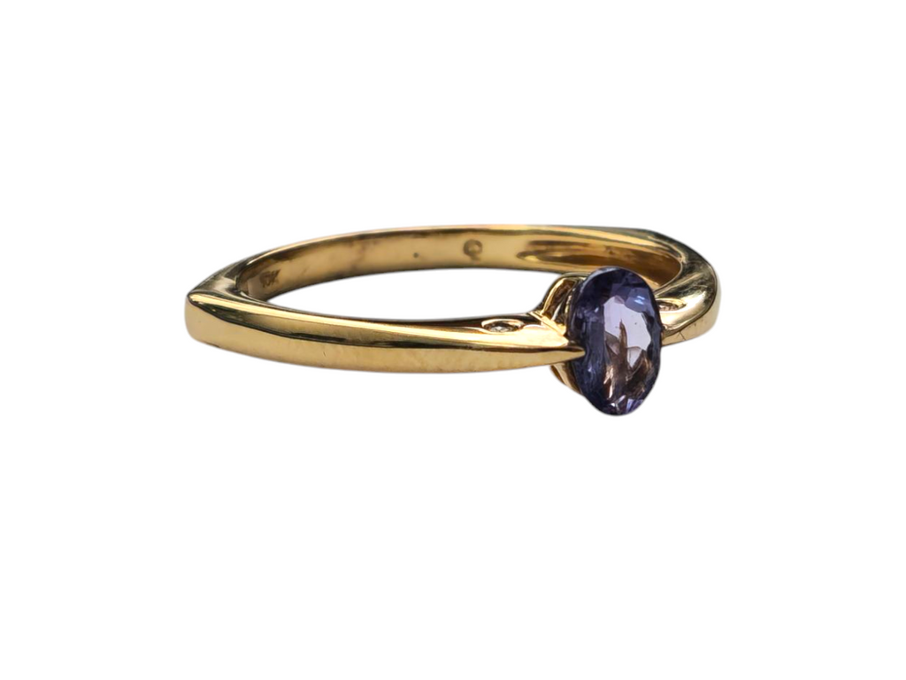 Horse Carousel Motif 14k Gold Band
