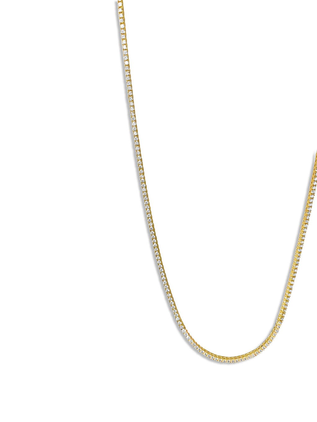 9.00 CT VVS Diamond Tennis Necklace Unisex - Prince The Jeweler 9-00-ct-vvs-diamond-tennis-necklace-unisex, Necklaces & Pendants