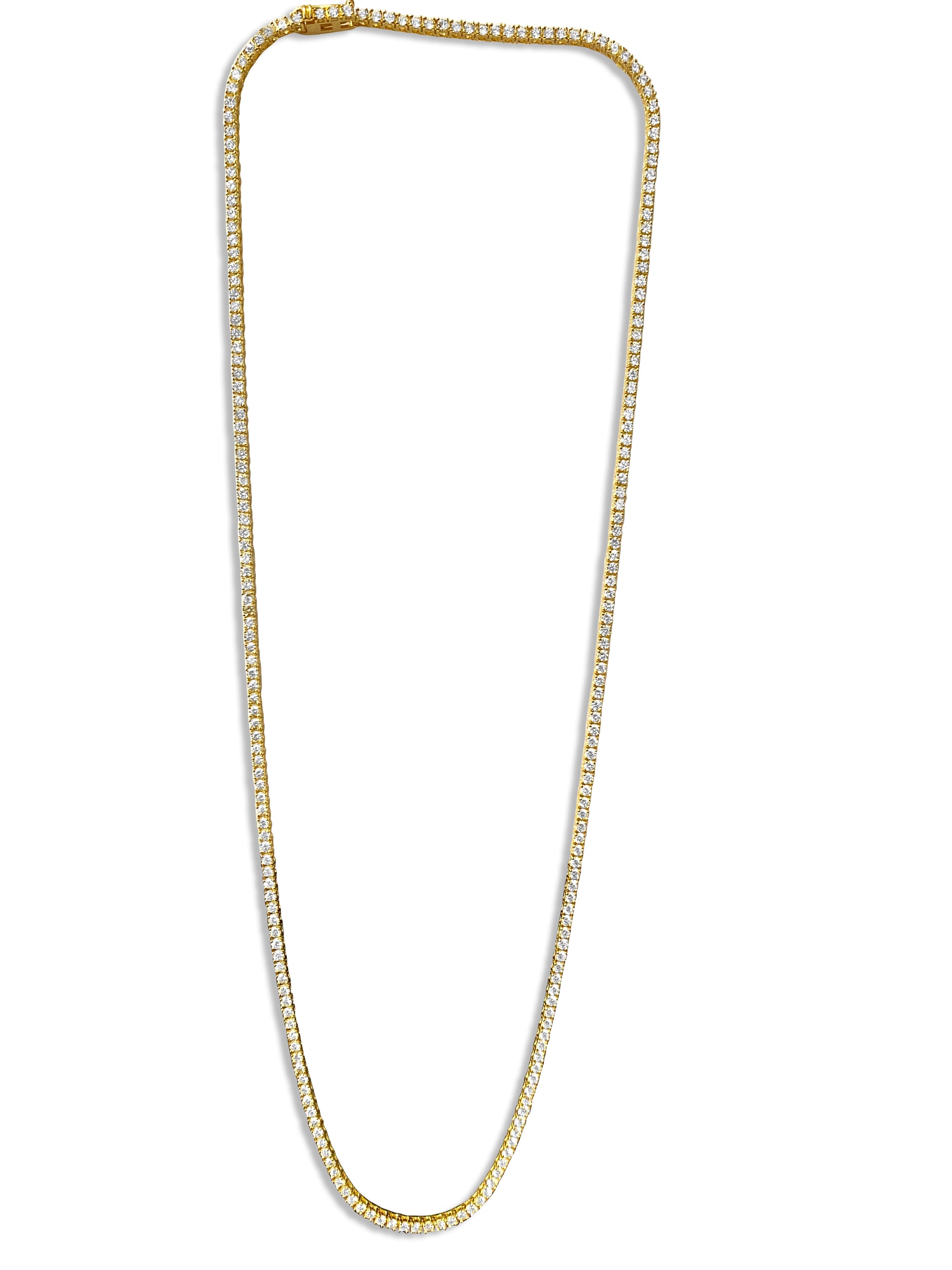 9.00 CT VVS Diamond Tennis Necklace Unisex - Prince The Jeweler 9-00-ct-vvs-diamond-tennis-necklace-unisex, Necklaces & Pendants