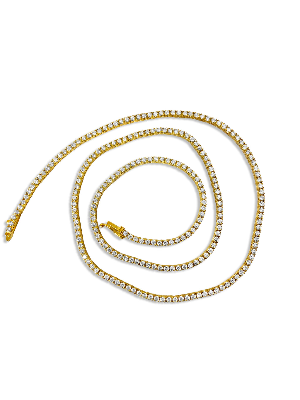 9.00 CT VVS Diamond Tennis Necklace Unisex - Prince The Jeweler 9-00-ct-vvs-diamond-tennis-necklace-unisex, Necklaces & Pendants