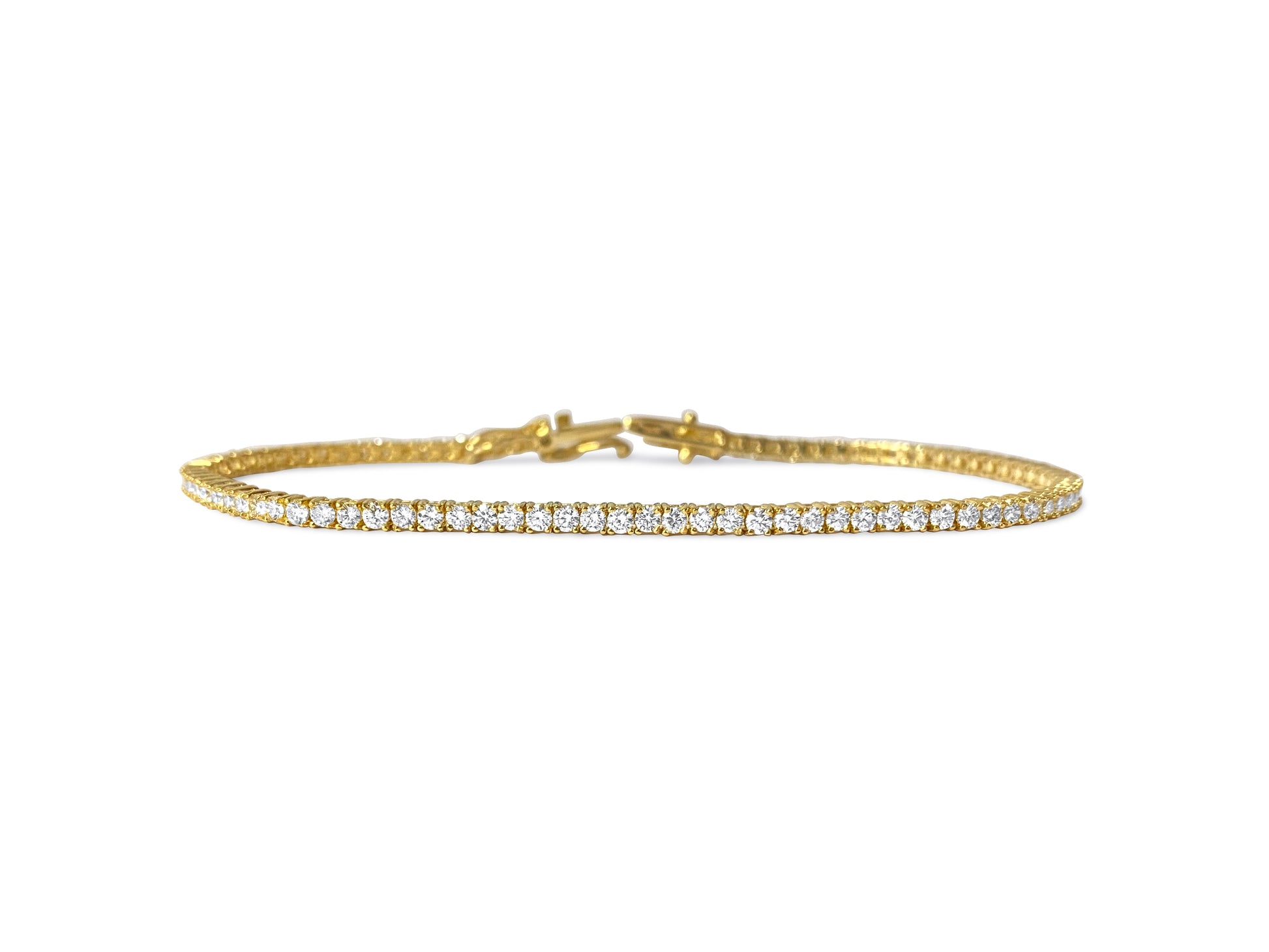 Unisex 3.08ct VVS Diamond Tennis Bracelet - Prince The Jeweler unisex-3-08ct-vvs-diamond-tennis-bracelet, Bracelets