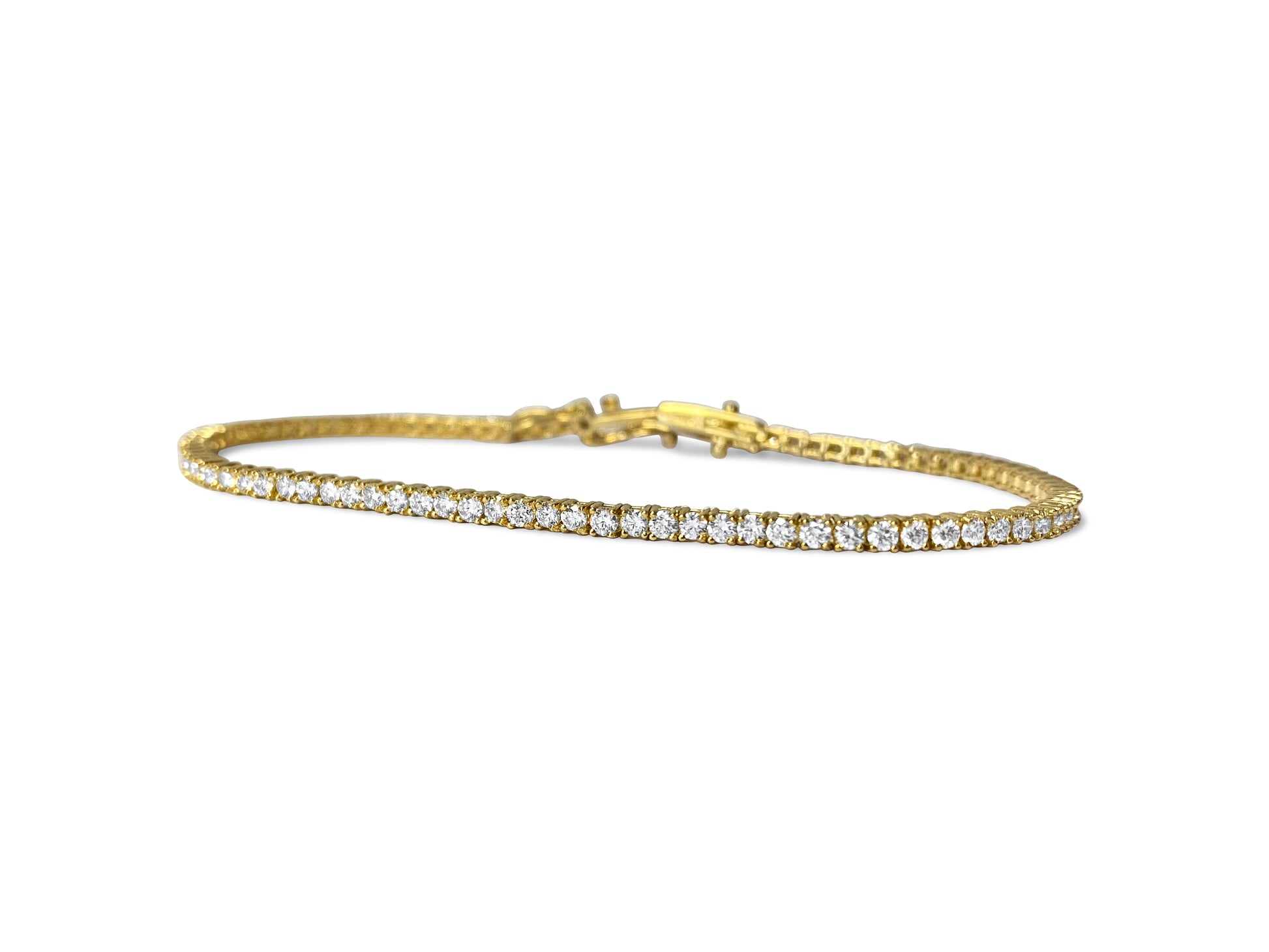 Unisex 3.08ct VVS Diamond Tennis Bracelet - Prince The Jeweler unisex-3-08ct-vvs-diamond-tennis-bracelet, Bracelets