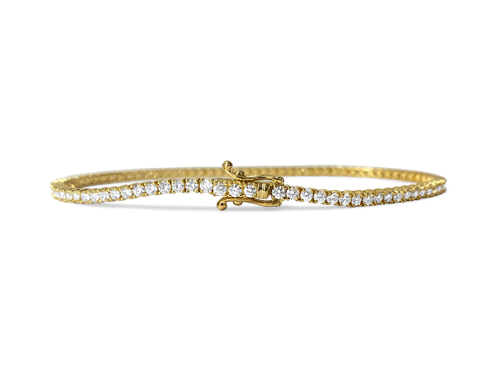 Unisex 3.08ct VVS Diamond Tennis Bracelet - Prince The Jeweler unisex-3-08ct-vvs-diamond-tennis-bracelet, Bracelets