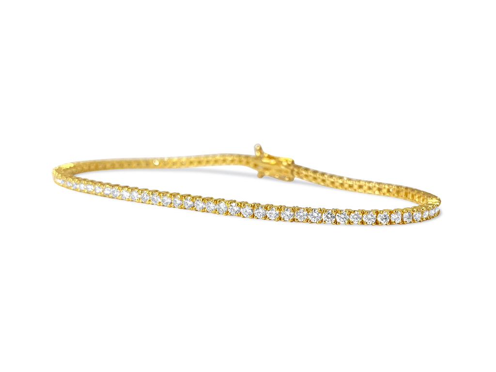 3.52ct VVS Diamond Tennis Bracelet Unisex - Prince The Jeweler 3-52ct-vvs-diamond-tennis-bracelet-unisex, Bracelets