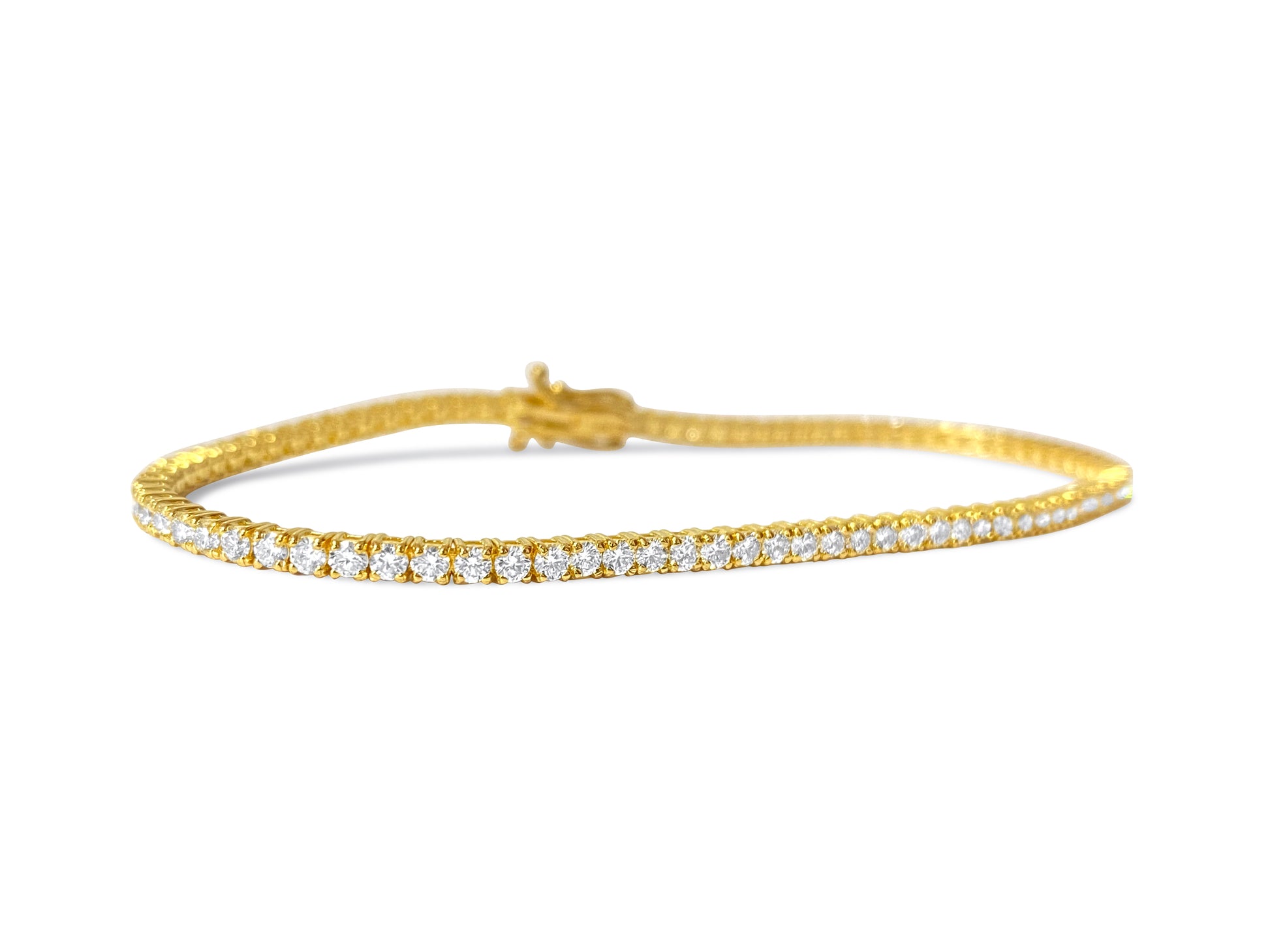 3.52ct VVS Diamond Tennis Bracelet Unisex - Prince The Jeweler 3-52ct-vvs-diamond-tennis-bracelet-unisex, Bracelets