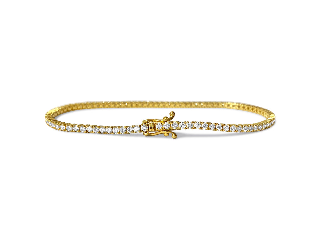 3.52ct VVS Diamond Tennis Bracelet Unisex - Prince The Jeweler 3-52ct-vvs-diamond-tennis-bracelet-unisex, Bracelets