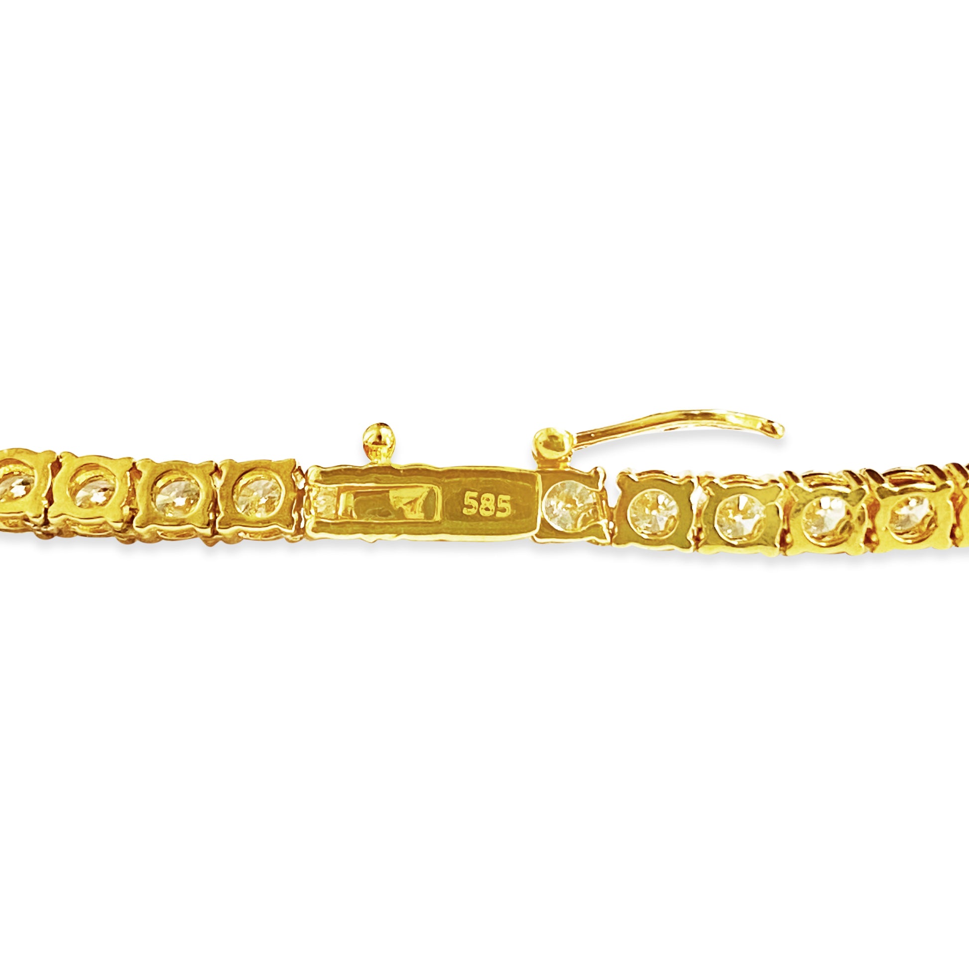 15.00 Carat VVS Diamond Tennis Necklace in 14k Gold - Prince The Jeweler 15-00-carat-vvs-diamond-tennis-necklace-in-14k-gold, Necklaces & Pendants